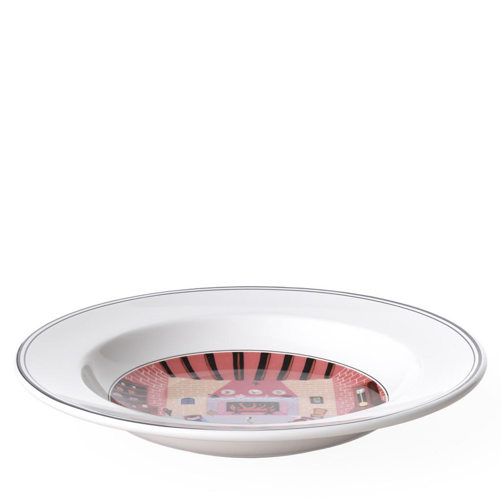 Villeroy & Boch Suppenteller Kamin Design Naif  