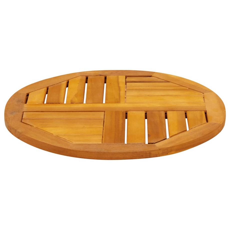 VidaXL piano del tavolo Legno di acacia  