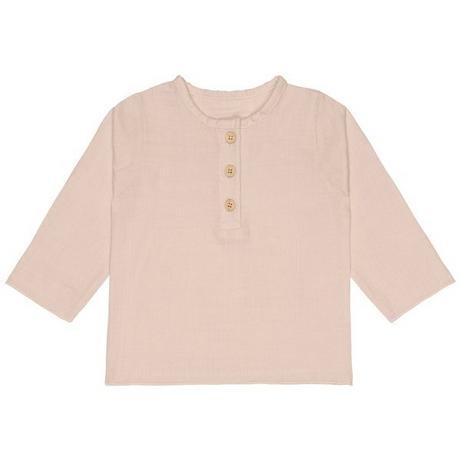 LÄSSIG  Mull Langarmhemd          Cloud powder pink    98104 