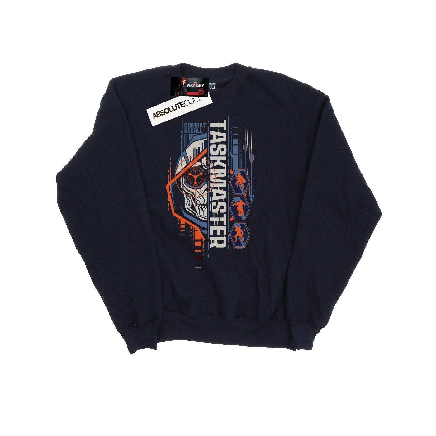 Image of Black Widow Movie Taskmaster Combat Recall Sweatshirt Mädchen Marine 140/146