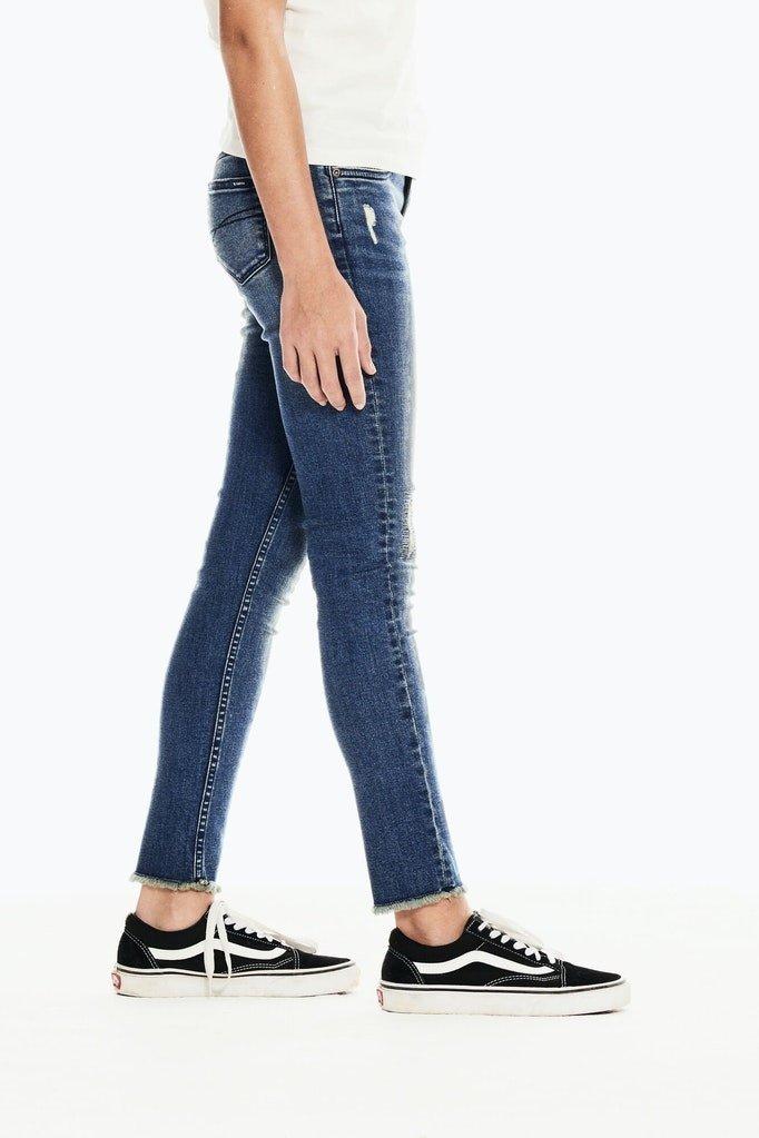 GARCIA  Mädchen Jeans Sara dark used 