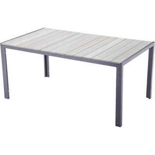 mutoni pleasure Table de jardin Olivia gris clair 150x90  