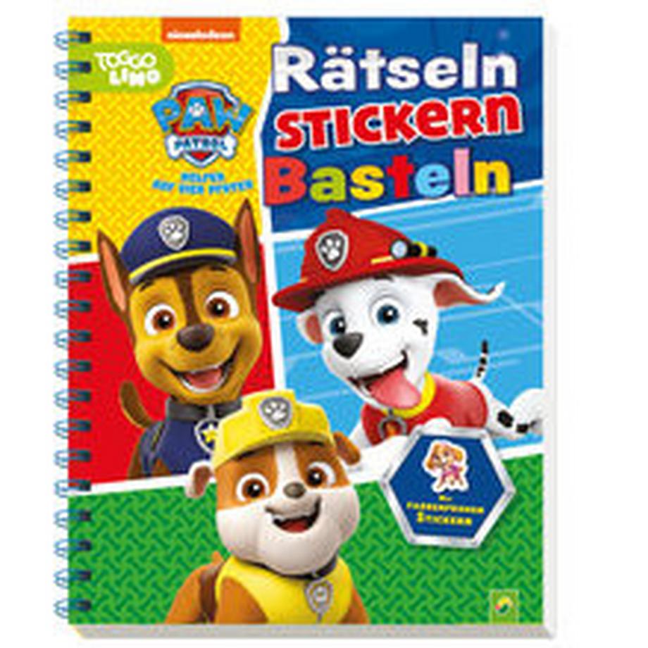 Schwager & Steinlein  PAW Patrol - Rätseln Stickern Basteln 