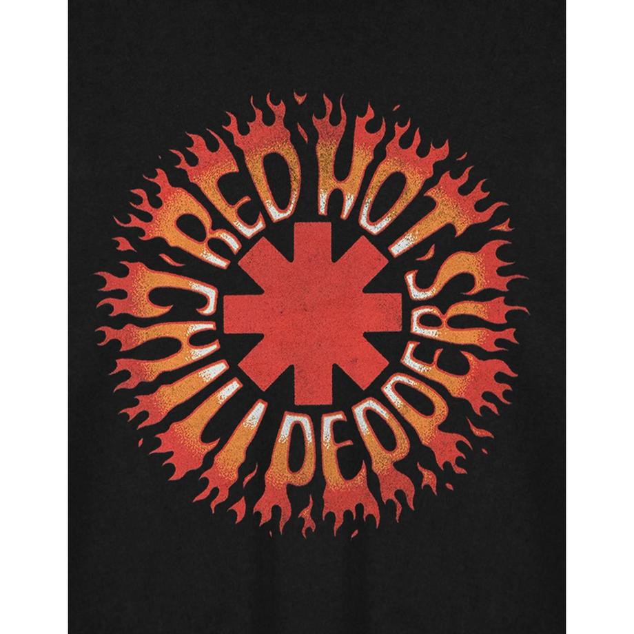 Red Hot Chili Peppers  Maglietta Corta Fiamme 