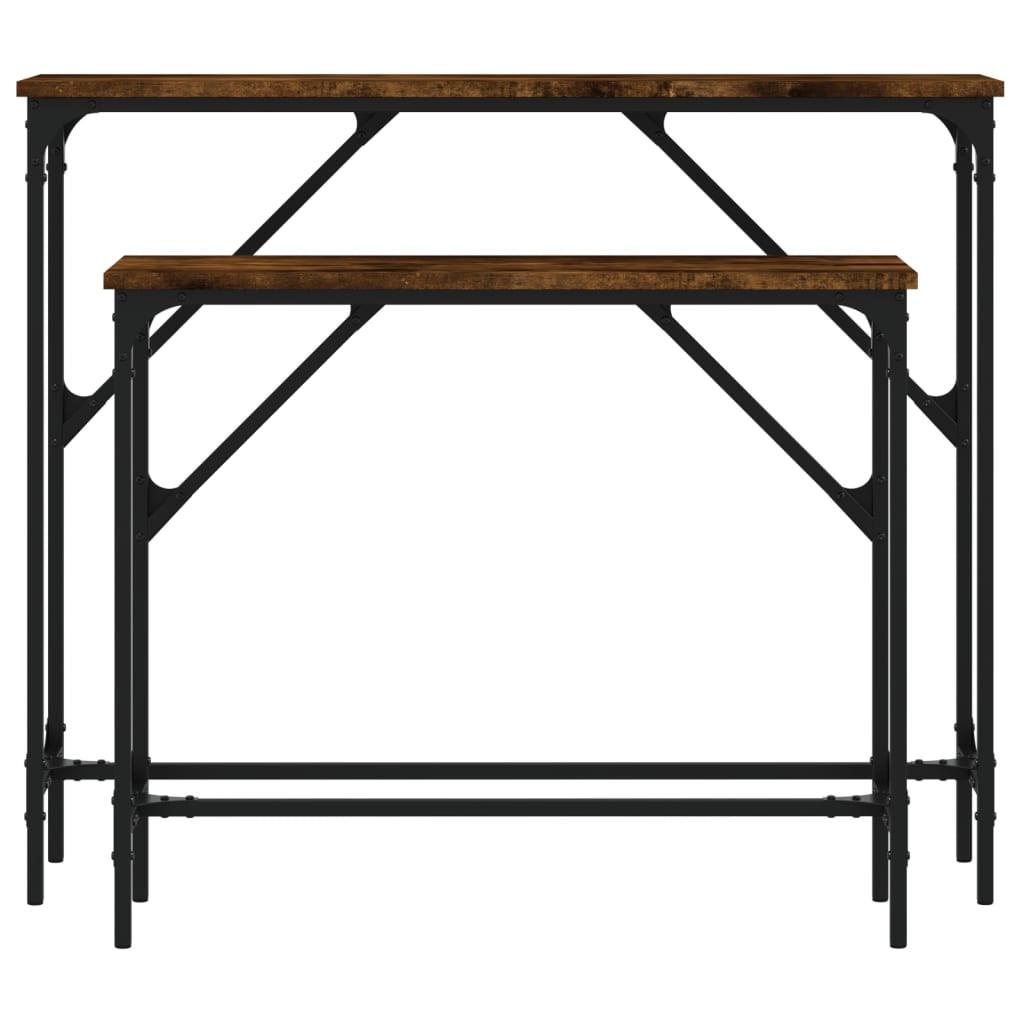 VidaXL Table console bois d'ingénierie  