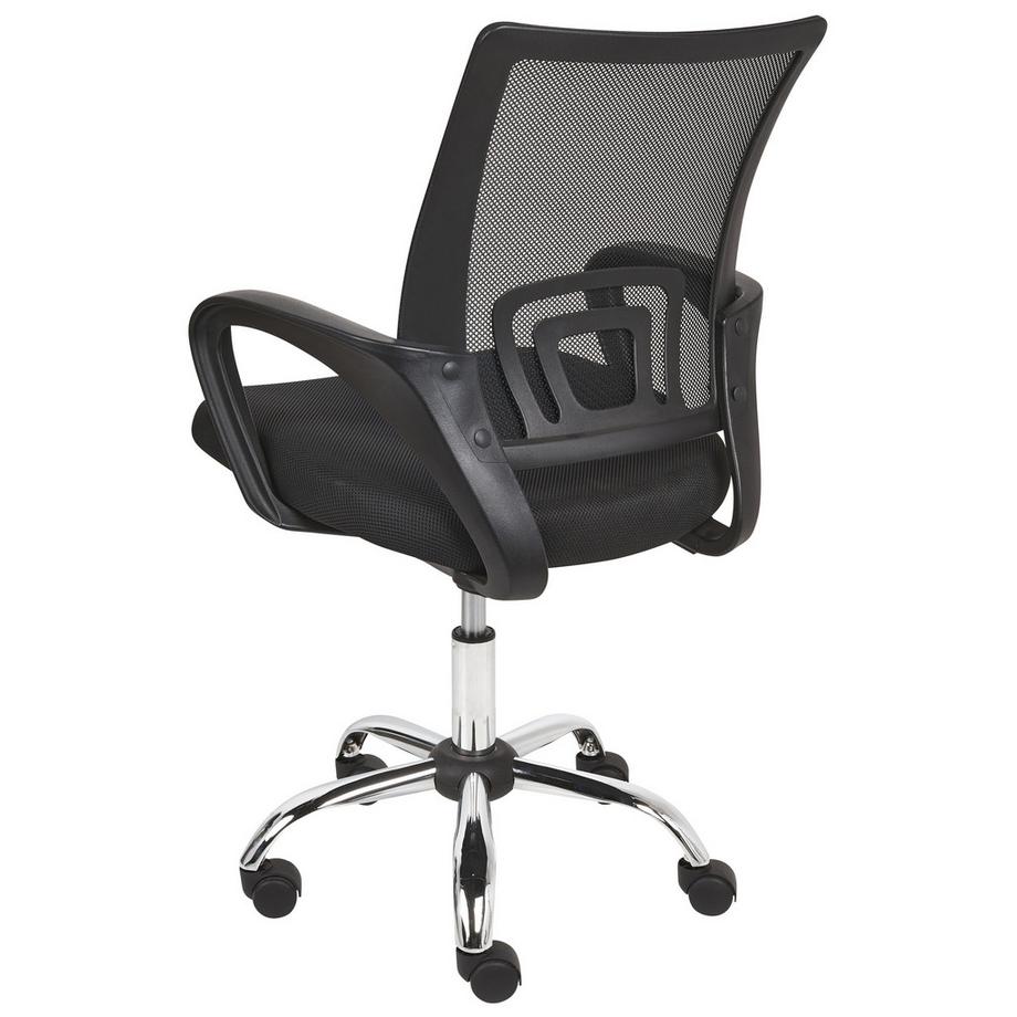Beliani Chaise de bureau en Tissu Minimaliste SOLID  