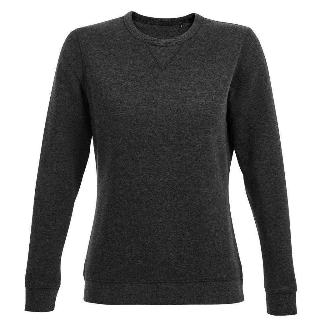 Image of Sully Sweatshirt Damen Charcoal Black M