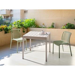 Beliani Table de salle à manger de jardin en Polypropylène Moderne BARTICA  