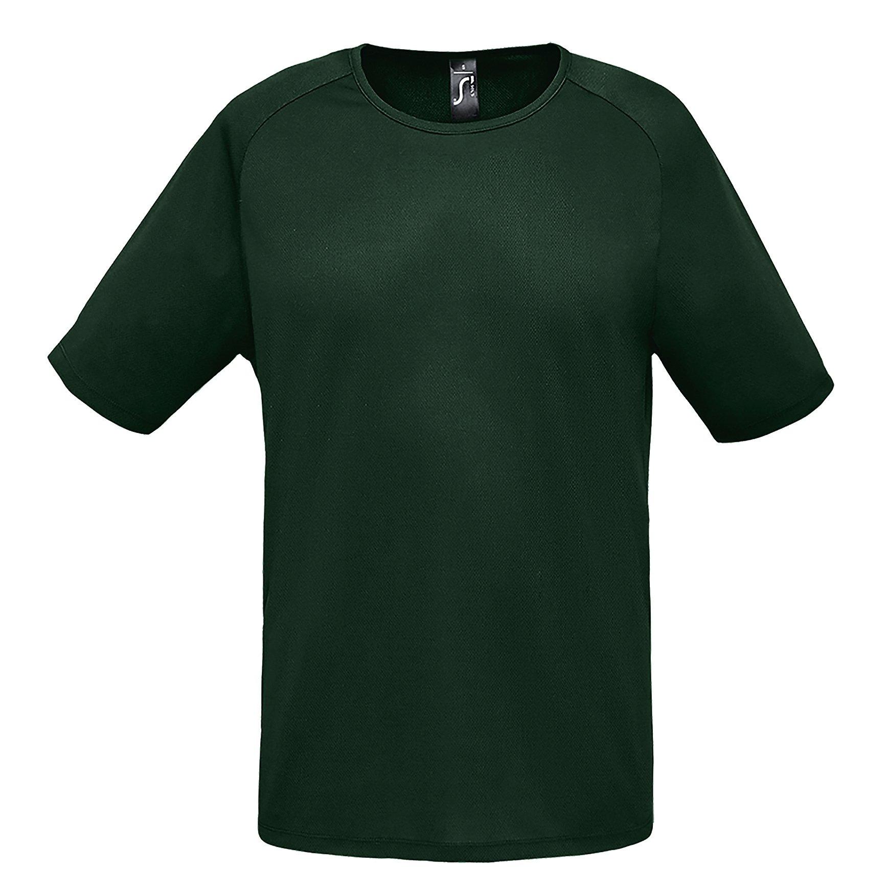 Image of Sporty Performance Tshirt, Kurzarm, Rundhals Herren Waldgrün L