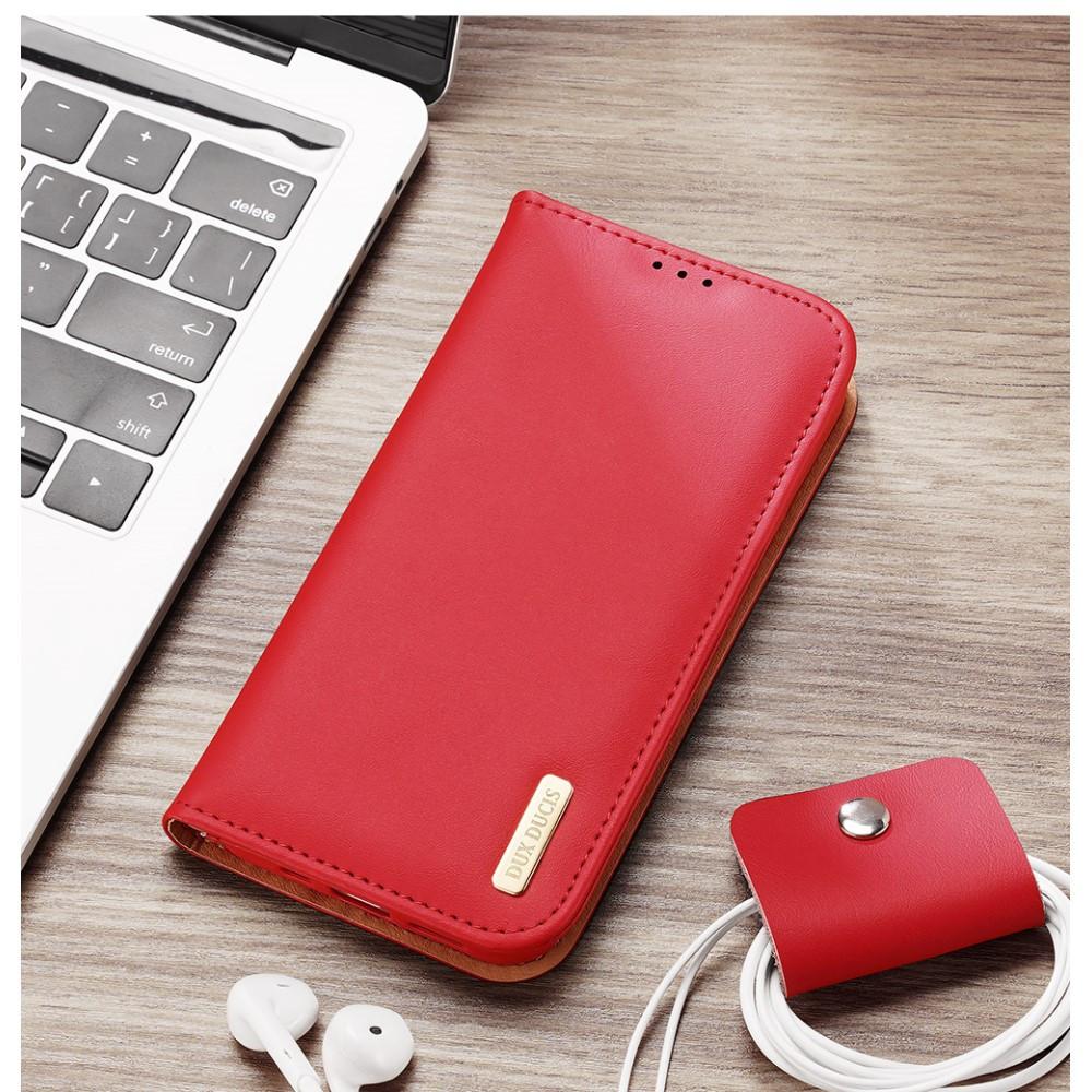 DuxDucis  iPhone 13 Pro Max - Dux Ducis HIVO Series étui rouge 