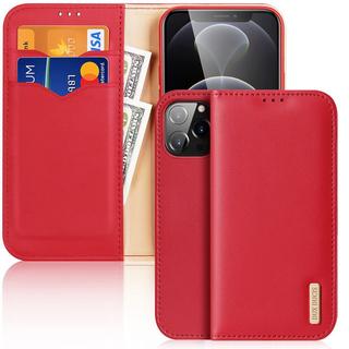 DuxDucis  iPhone 13 Pro Max - Dux Ducis HIVO Series étui rouge 