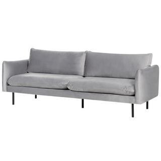 Beliani 3 Sitzer Sofa aus Samtstoff Glamourös VINTERBRO  