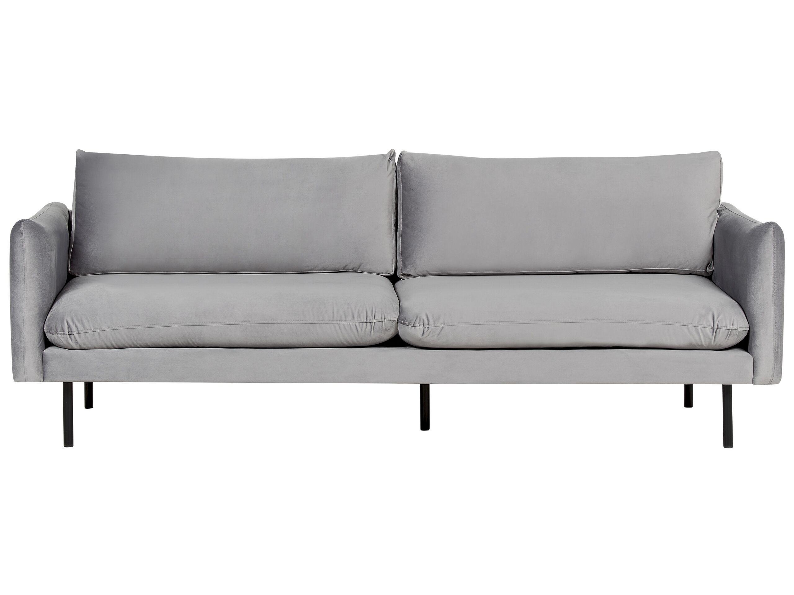 Image of 3 Sitzer Sofa aus Samtstoff Glamourös VINTERBRO 3 Sitzer Sofa aus Samtstoff Glamourös VINTERBRO