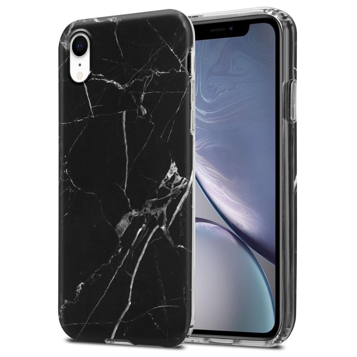 Cadorabo  Housse compatible avec Apple iPhone XR - Coque de protection en silicone TPU avec motif mosaïque 