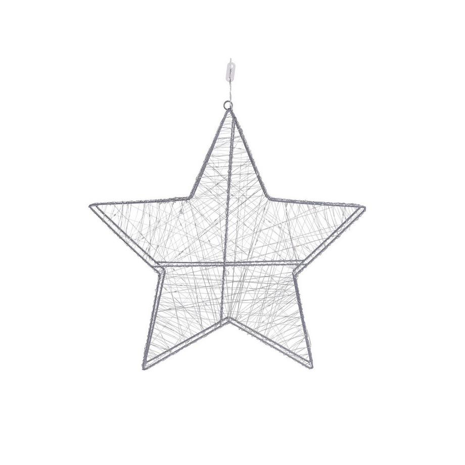 Beliani Hängende Gartendekoration aus Eisen Modern KURULA  