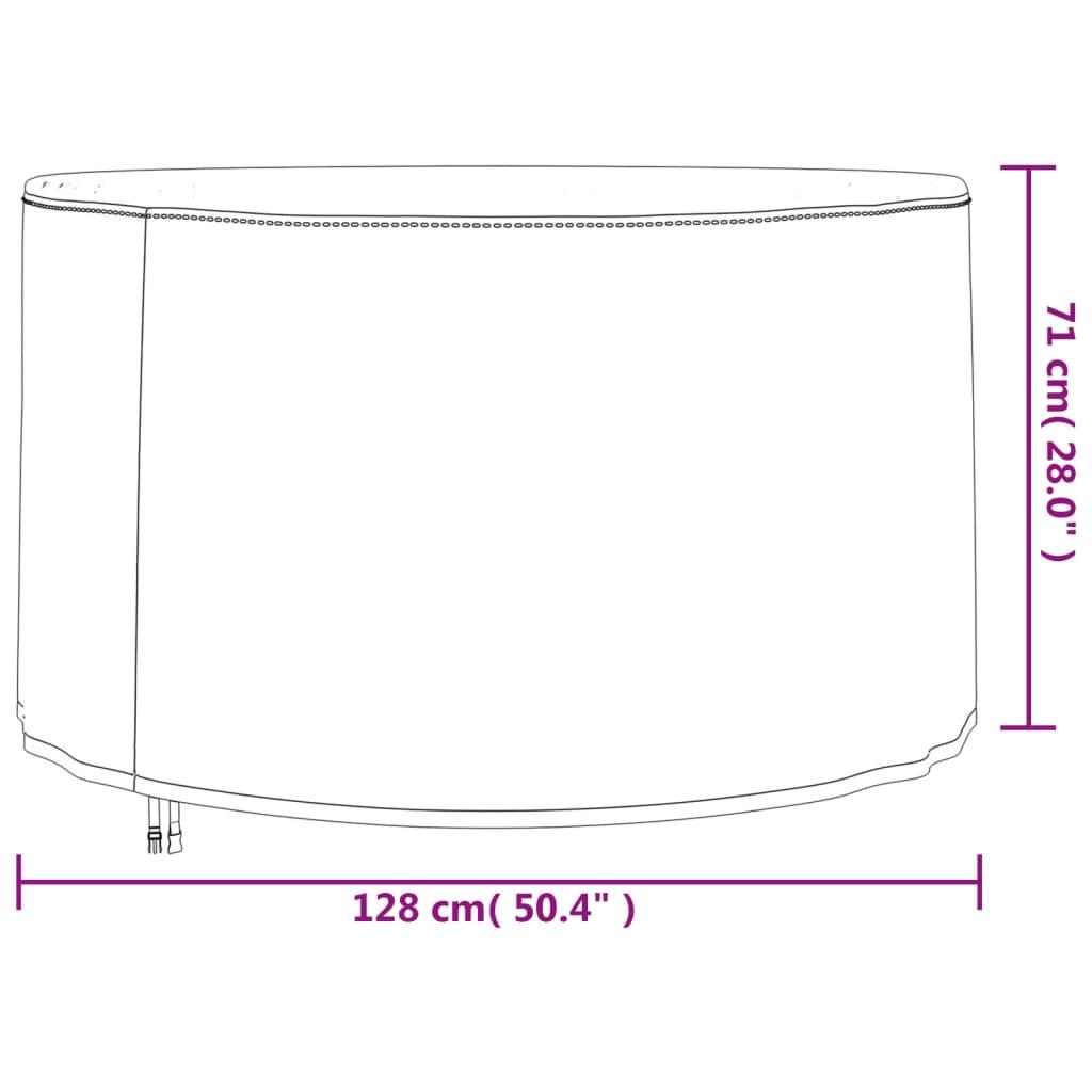 VidaXL Gartenmöbel abdeckung gewebe  