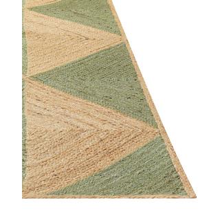 Beliani Tapis en Jute Boho CALIS  