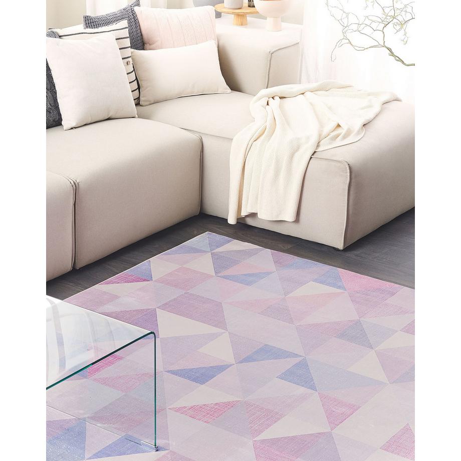 Beliani Tapis en Polyester  KARTEPE  