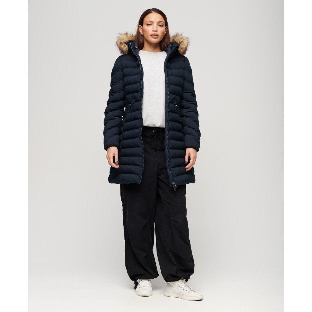 Superdry Giacca Mid Fuji Faux Fur  