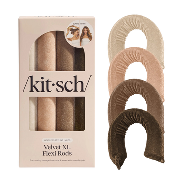 Bigoudis Velvet Flexi Bâtons Eucalyptus Set de 4 pièces