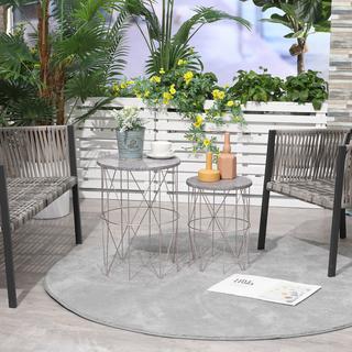 Outsunny Table de jardin  