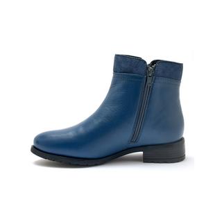 Pédiconfort  stivaletti in pelle con doppia zip 