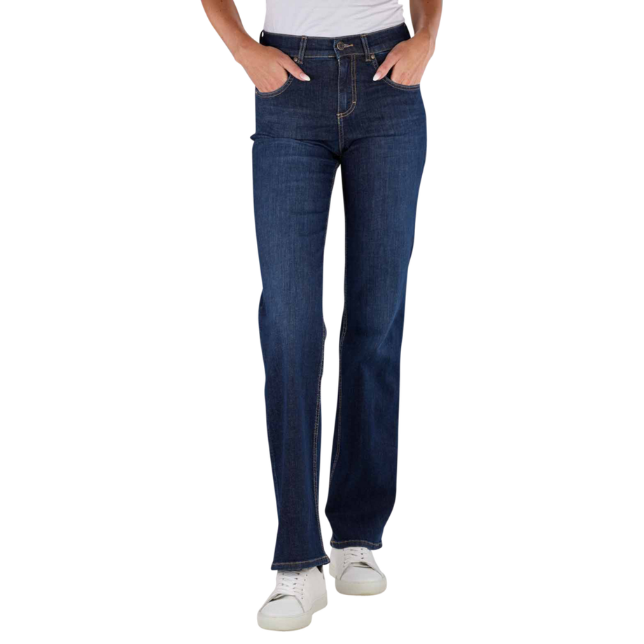 ANGELS Lara Straight Fit Sportivo Denim Jeans  