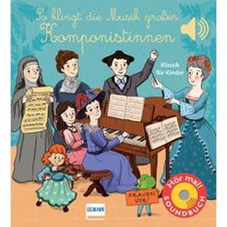 So klingt die Musik großer Komponistinnen Collet, Emilie; Püschel, Nadine (Übersetzung); Cordier, Séverine (Illustrationen) Copertina rigida 