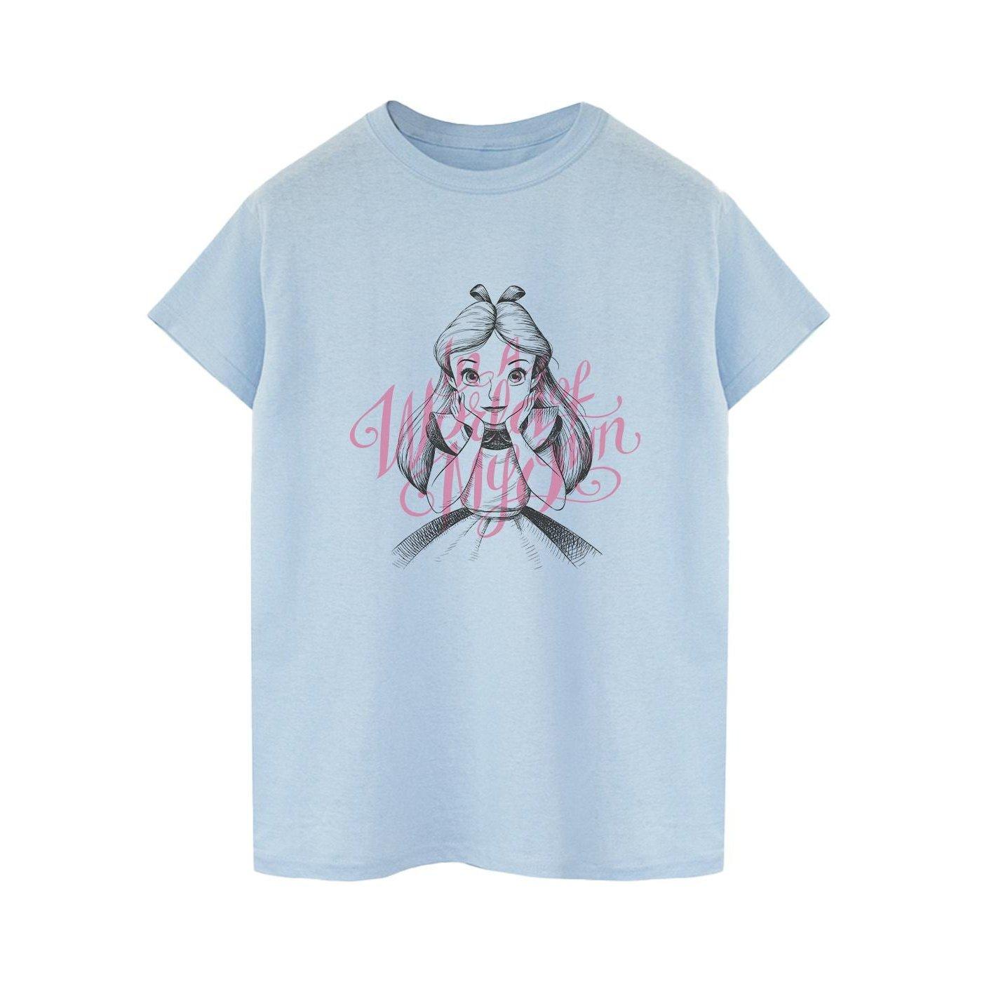 Disney  Tshirt ALICE IN WONDERLAND IN A WORLD OF MY OWN 