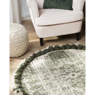 Beliani Teppich aus Baumwolle Klassisch KAHTA  