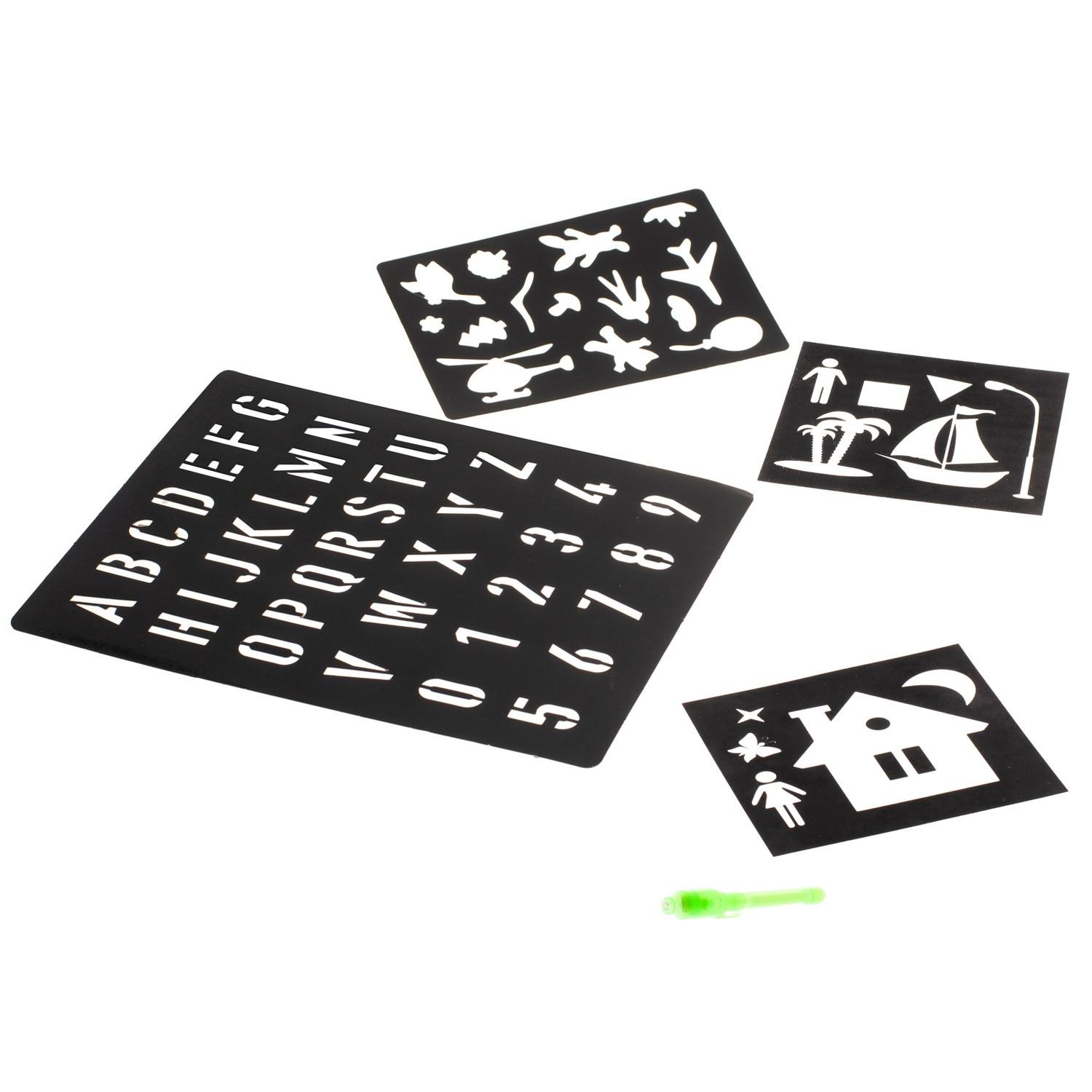 Gameloot Zeichentisch mit Licht + UV-Stift  