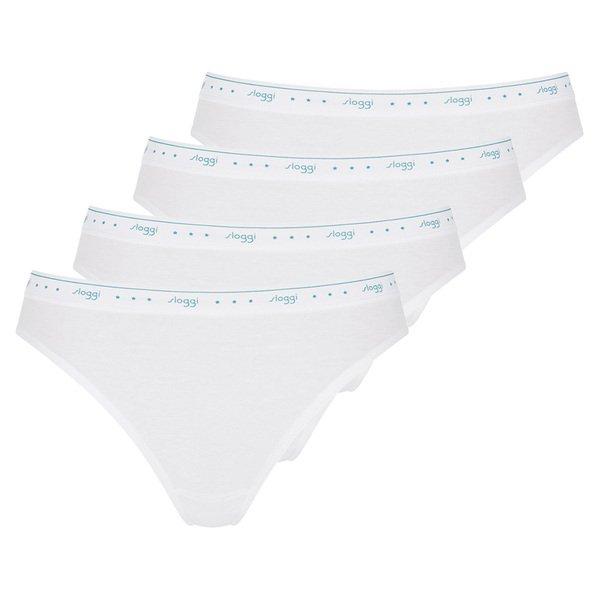 Image of 4er Pack 247 100 - Tai-slip Damen Weiss S