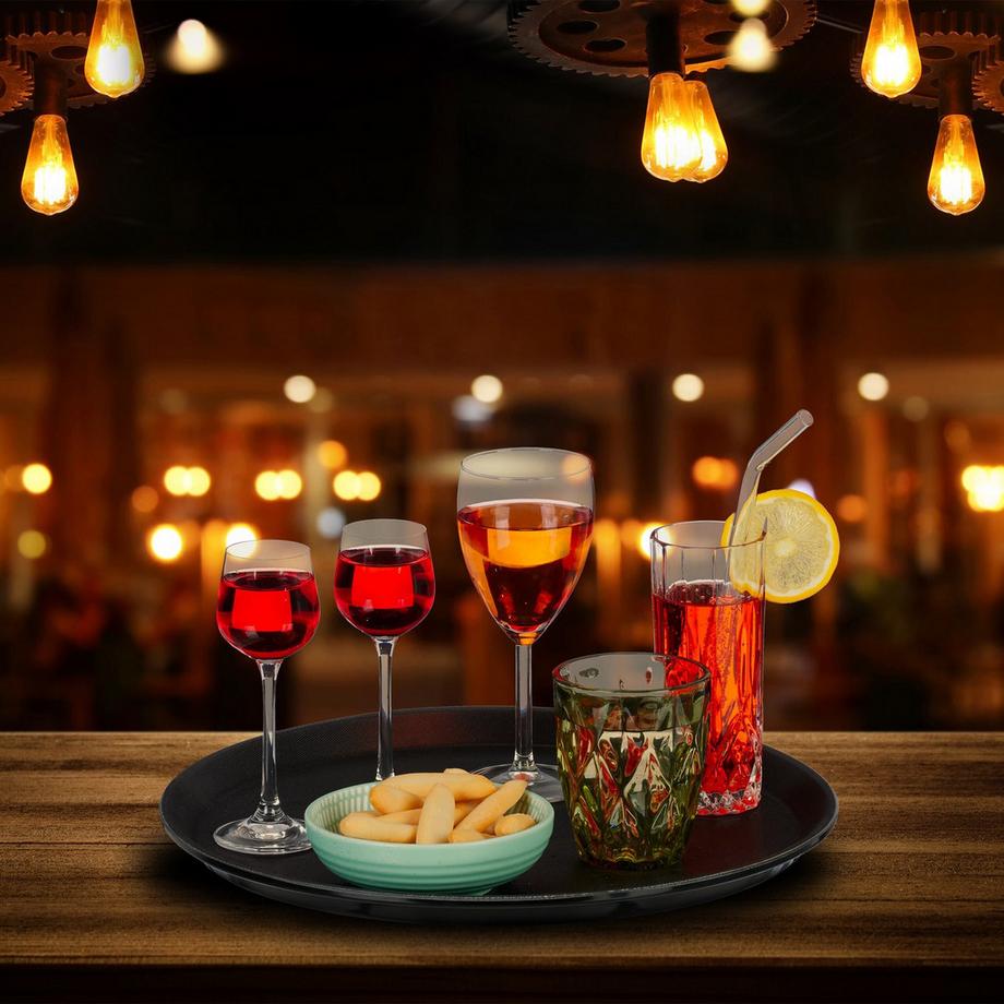 B2X  Serviertablett 4er Set 4 Größen 