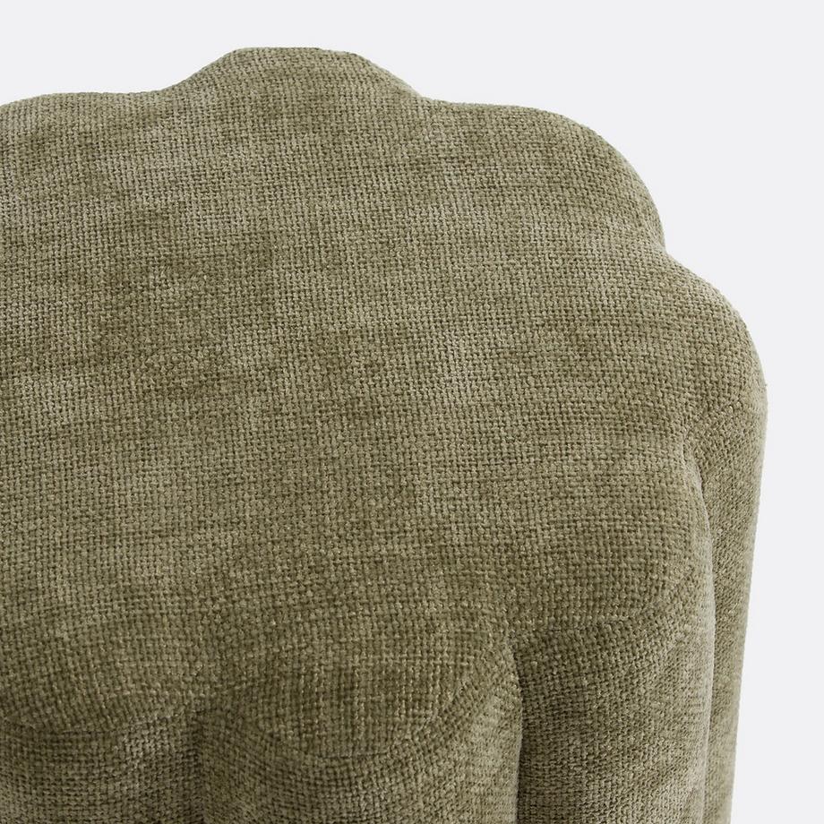 La Redoute Intérieurs Hocker aus strukturiertem Stoff  