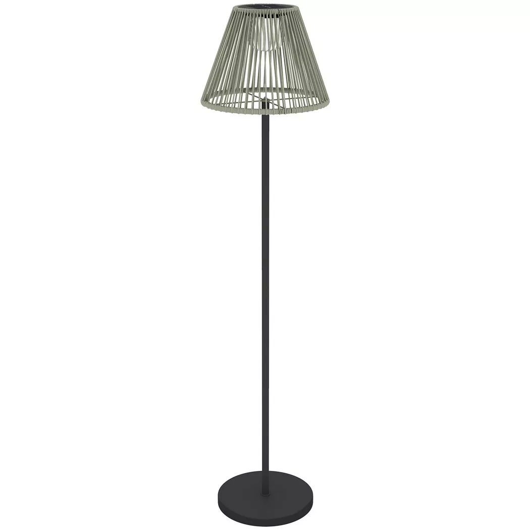 Northio – Solar Stehlampe Rattan Solarlampen mit Lichtsensor 25 LEDs automatisch Solarleuchte im Boho-Stil IP44 Wasserdichte Solarlampe Outdoor Lampe für Garten Balkon Außen Rasen Ø33×135 cm Aosom, 40cm
