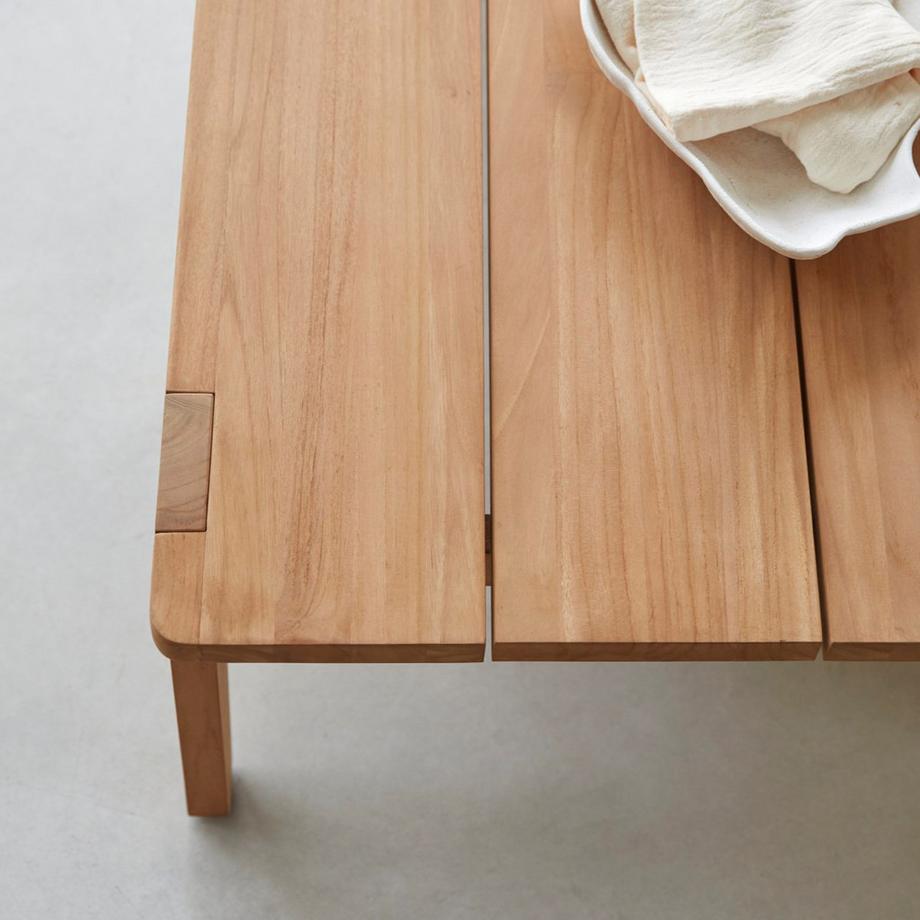 Tikamoon Tavolino per il soggiorno in teak Olia  