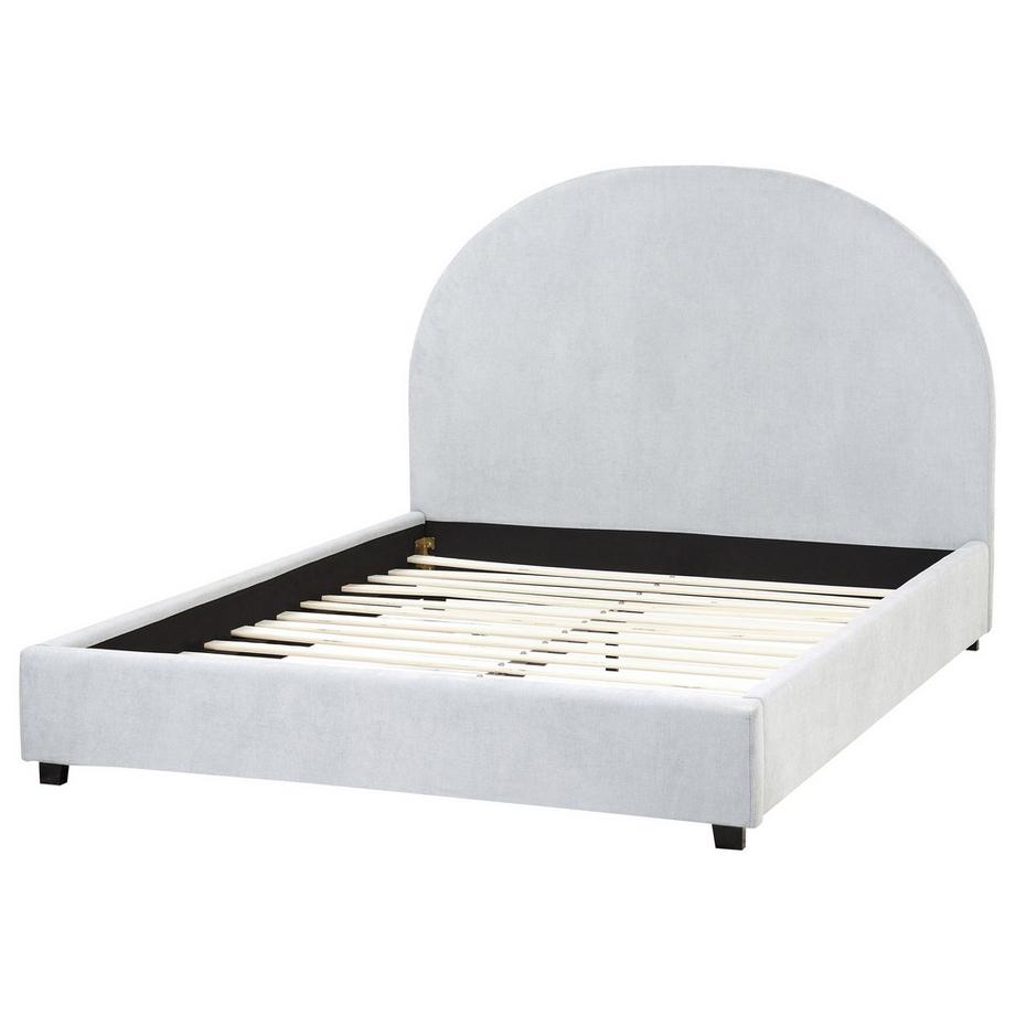 Beliani Wasserbett aus Stoff  VAUCLUSE  