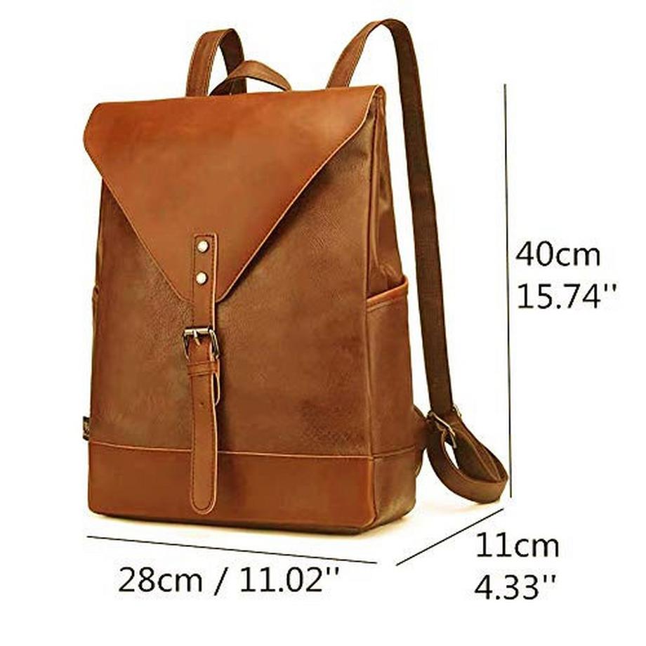 Only-bags.store Vintage Retro Laptop Wanderrucksack Schultertasche  
