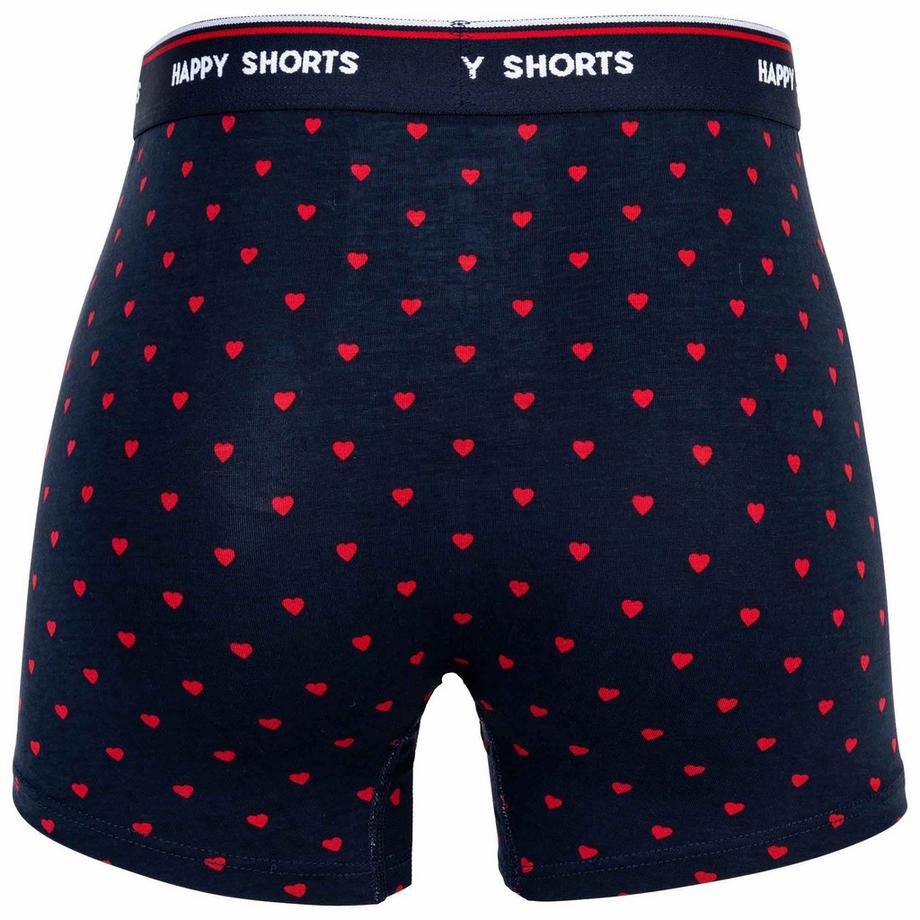 Happy Shorts Boxershorts 3er Pack Bequem sitzend  