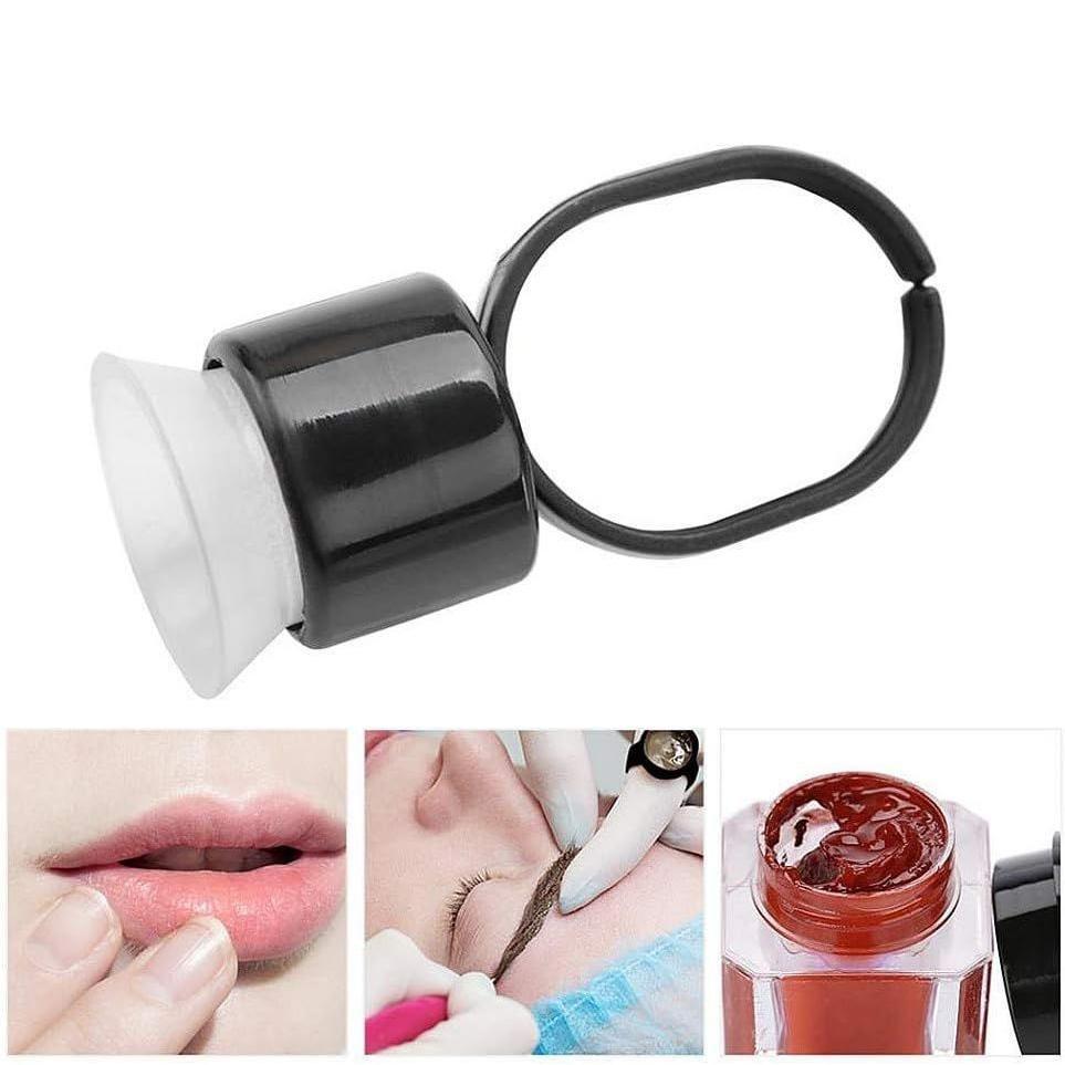 eStore Gobelet à encre - microblading - bague - 20 pcs  