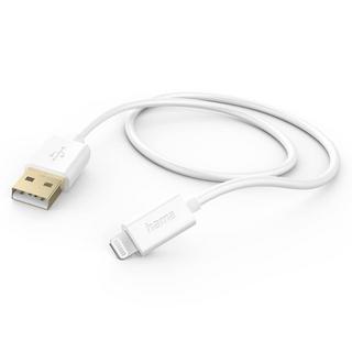 hama  HAMA Câble de chargement USB-A vers Lightning Blanc 1,5 m 