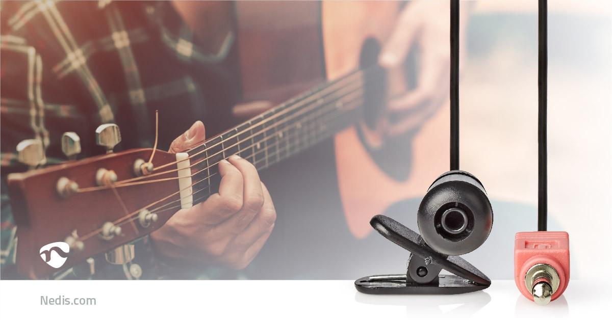 Nedis  Mikrofon | Verwendet für: Computer / Smartphone / Tablet | Verdrahtet | 1x 3,5 mm 