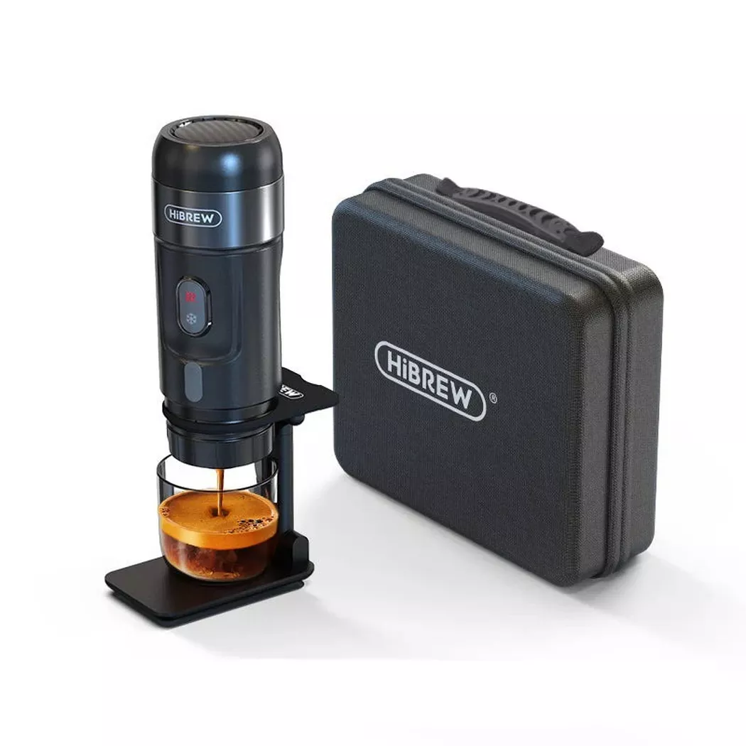Hibrew – H4A Tragbare Kaffeemaschine, Schwarz