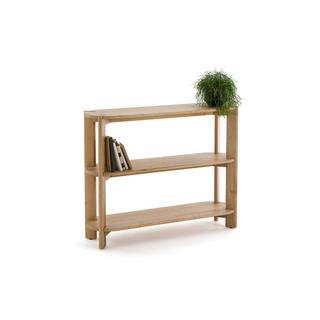 La Redoute Intérieurs Console 3 tablettes chêne massif  