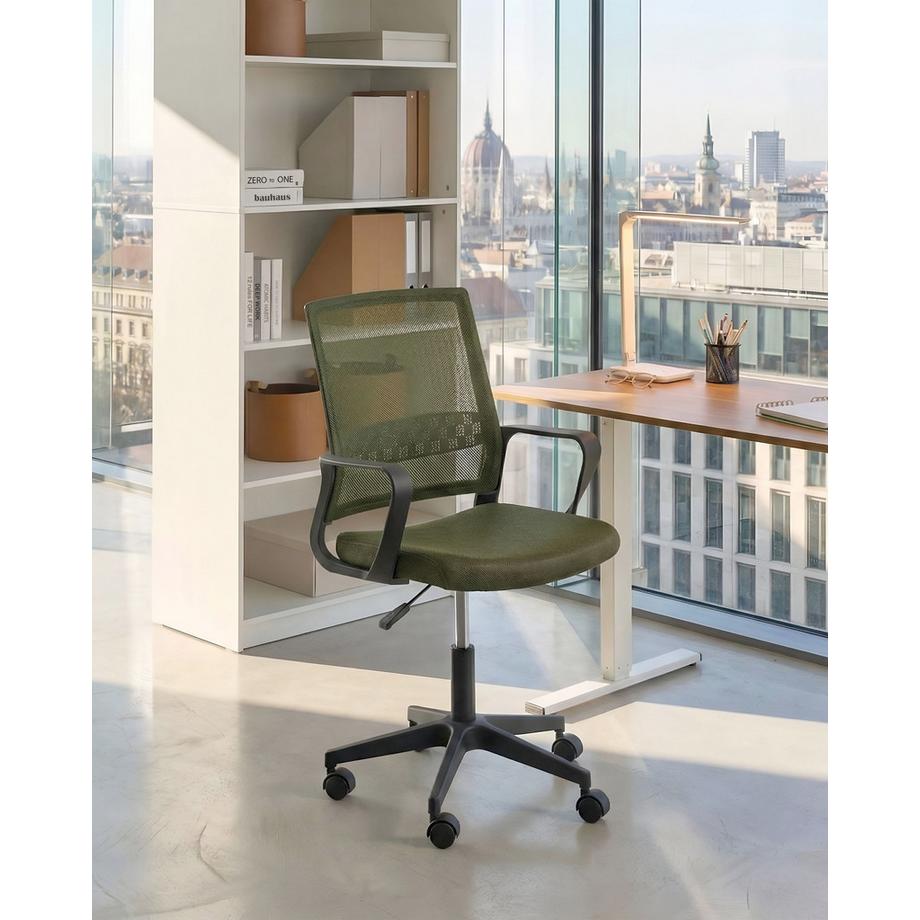 Beliani Chaise de bureau en Tissu maillé Moderne EASE  