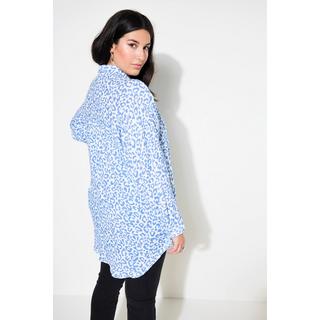 Studio Untold  Bluse, oversized, Musselin, Color-Leo 