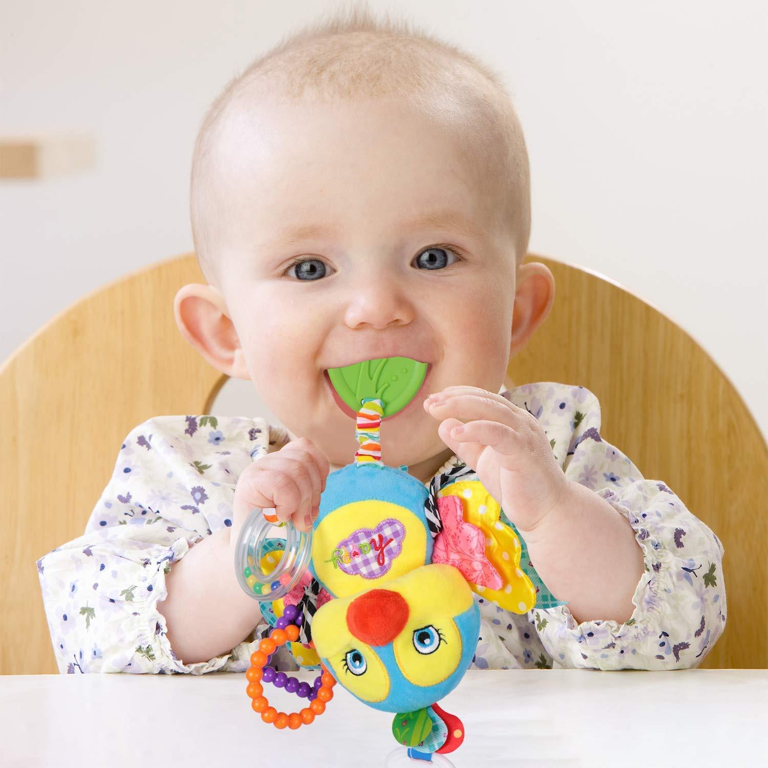 Activity-board  Jouet pour bébé, jouet de haute qualité pour les tout-petits - pendentif de préhension 