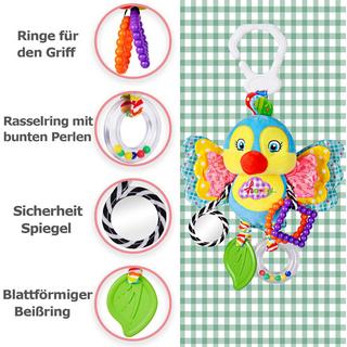 Activity-board  Babyspielzeug, hochwertiges Kleinkindspielzeug - Greifling-Anhänger 