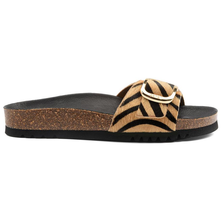 Scholl Kathleen Zebra Print Sandalen  