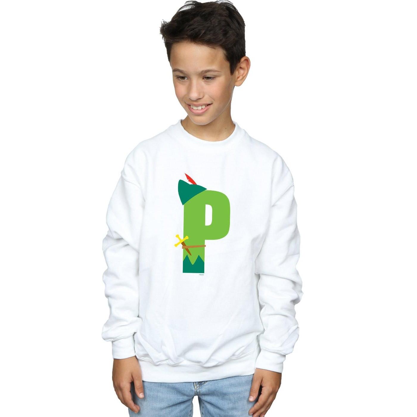 Disney  Alphabet P Is For Peter Pan Sweatshirt 